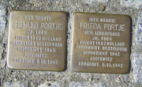 Stolpersteine Professor-Grtner-Strae 44 #1