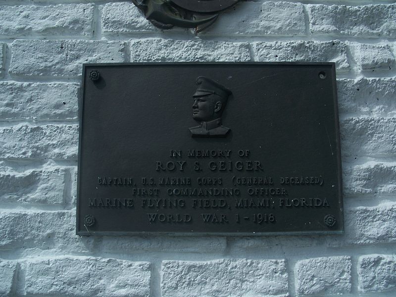 Memorial General Roy Stanley Geiger #3