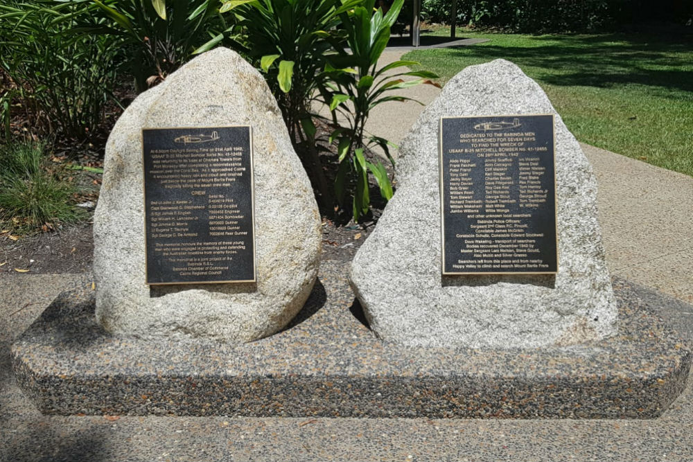 Oorlogsmonument Babinda Boulders