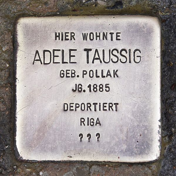 Stolpersteine Pfarrgasse 8