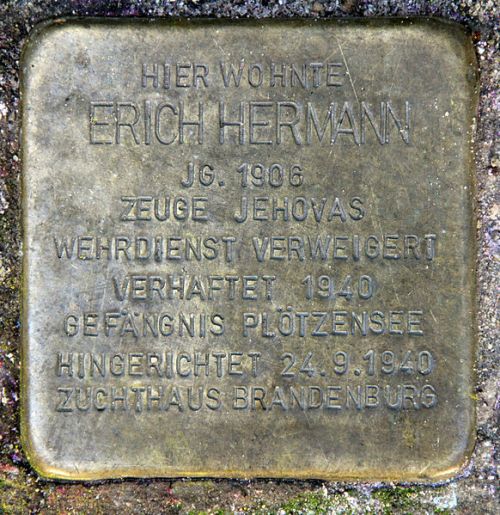 Stolperstein Straburger Strae 16