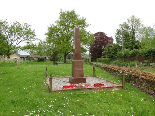 War Memorial Barningham