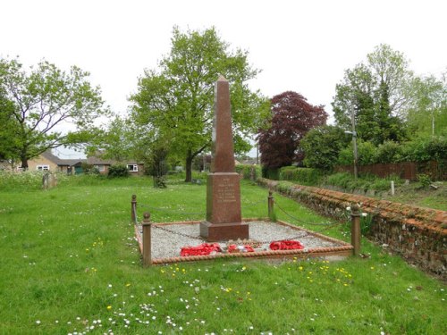 Oorlogsmonument Barningham