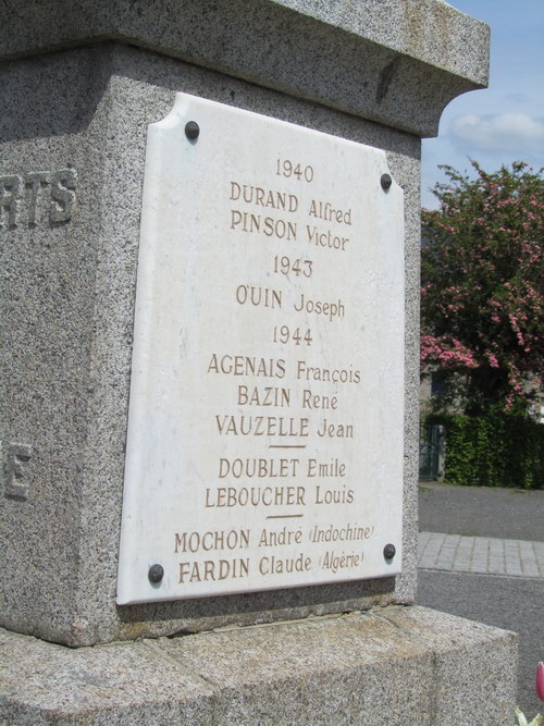 War Memorial Le Val-Saint-Pere #4