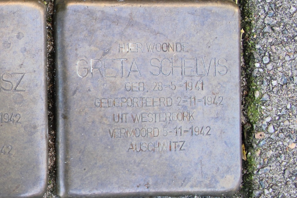 Stolpersteine Borssenburgstraat 12 #4