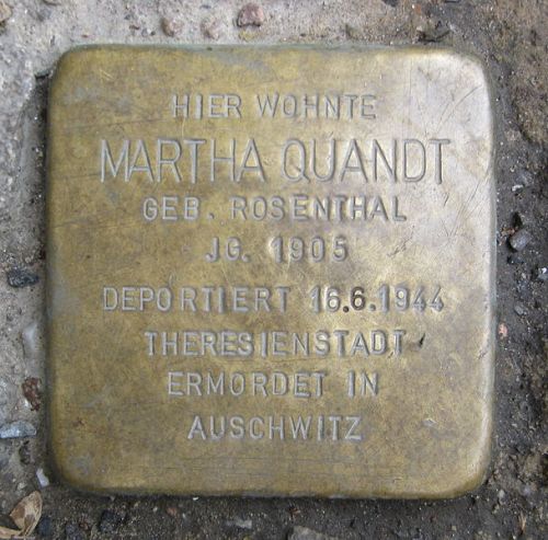 Stolperstein Mulackstrae 26 #1