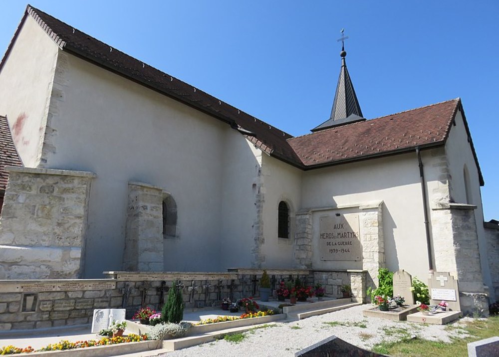 Memorial and Graves Killed Resistance Fighters Charchilla