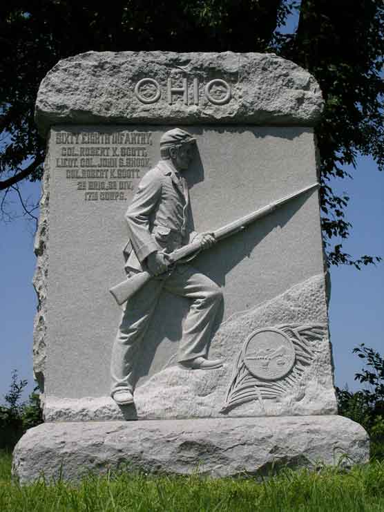 68th Ohio Infantry (Union) Monument