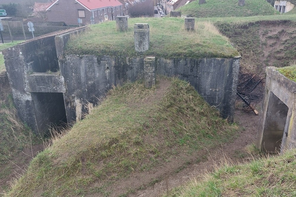 Duitse Luchtdoelbatterij Bastion Gelderland #3