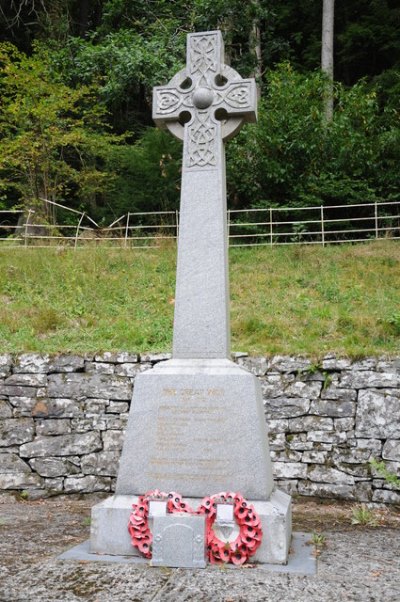 Oorlogsmonument Llanwddyn