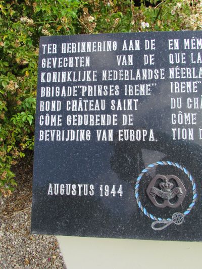 Monument Prinses Irene Brigade Brville-les-Monts #3