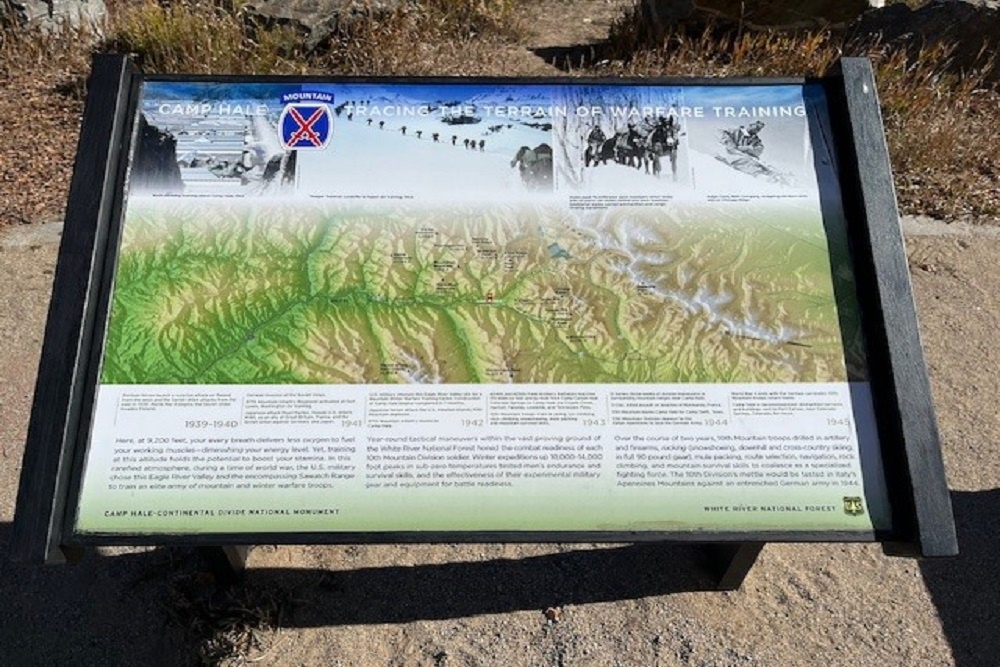 Camp Hale Information Panels (South) #2