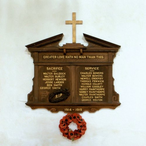 War Memorial St. John the Baptist Church