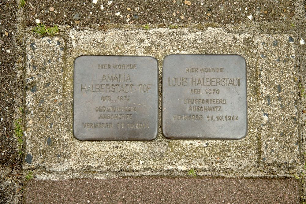 Stolpersteine Burgemeester Tijmesstraat 8