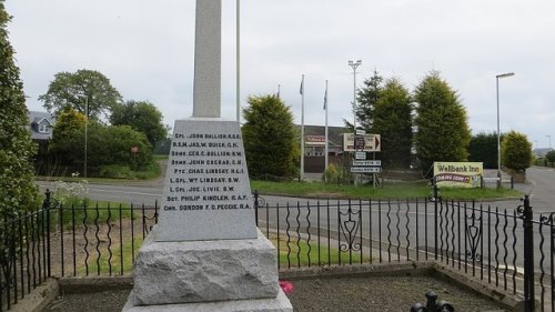 Oorlogsmonument Wellbank #1