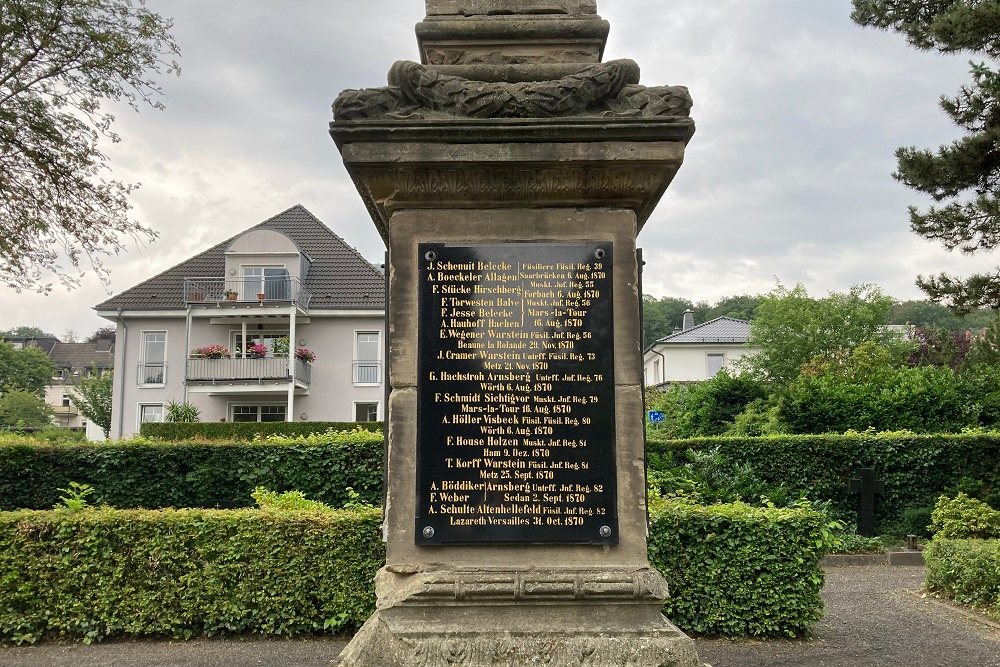 Monument Oorlogsslachtoffers Frans-Duitse Oorlog 1870-1871 #5