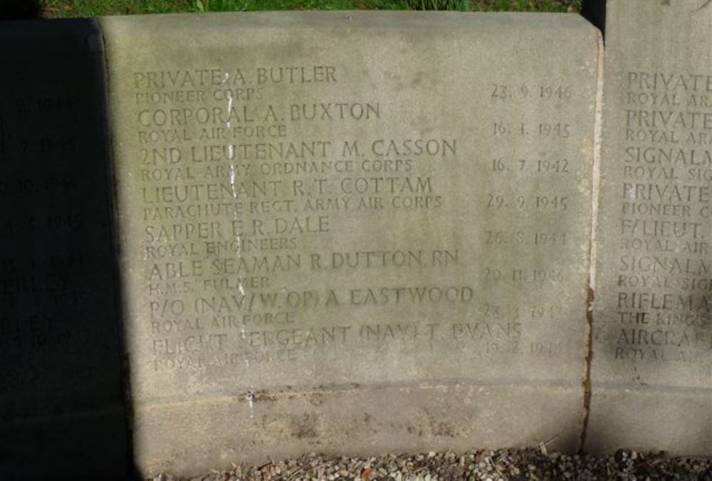 Monument Rochdale Crematorium #1