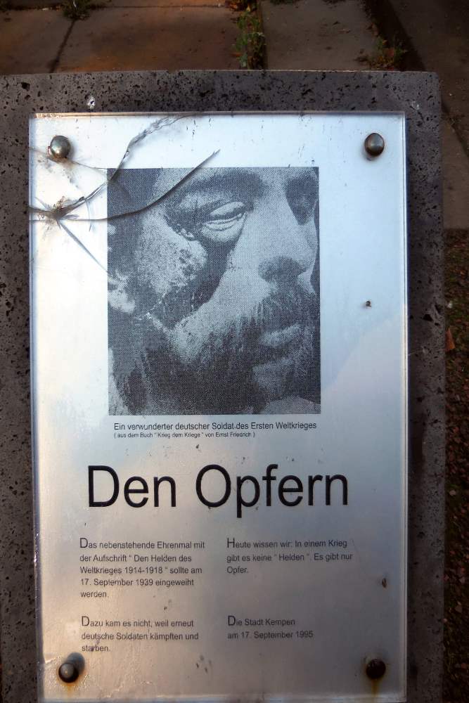 Oorlogsmonument Kempen #2