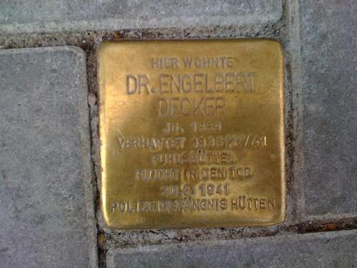 Stolperstein Mundsburger Damm 65 #1