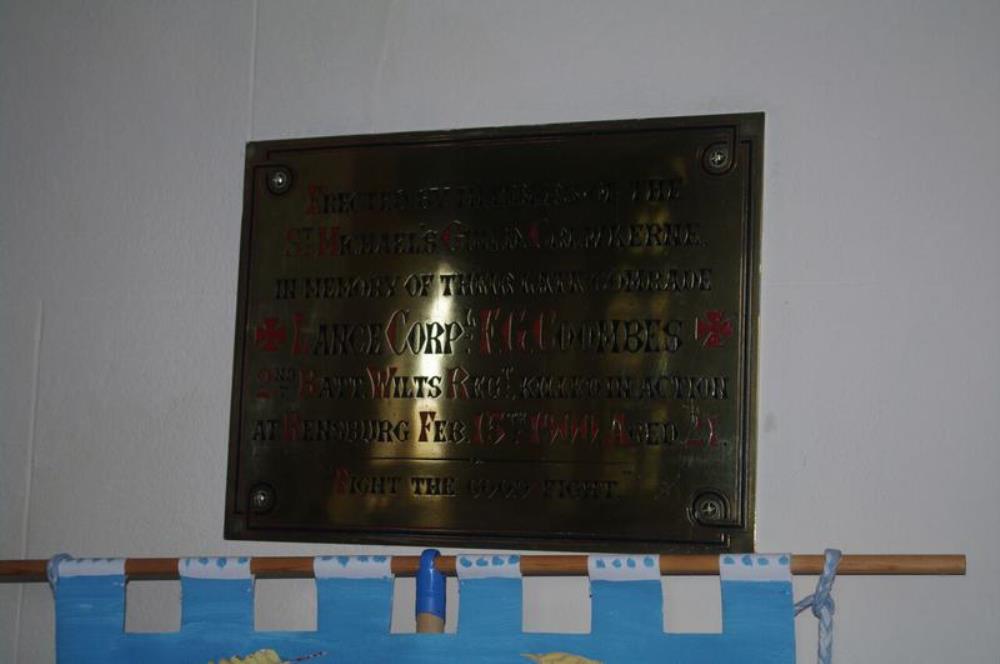 War Memorial St. Bartholmews Church Crewkerne