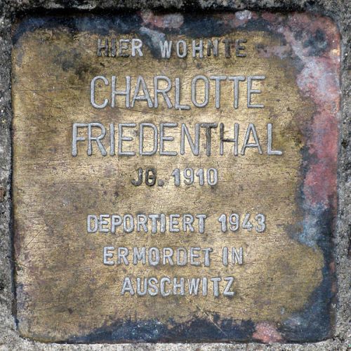 Stolpersteine Prinzenstraße 40 #1