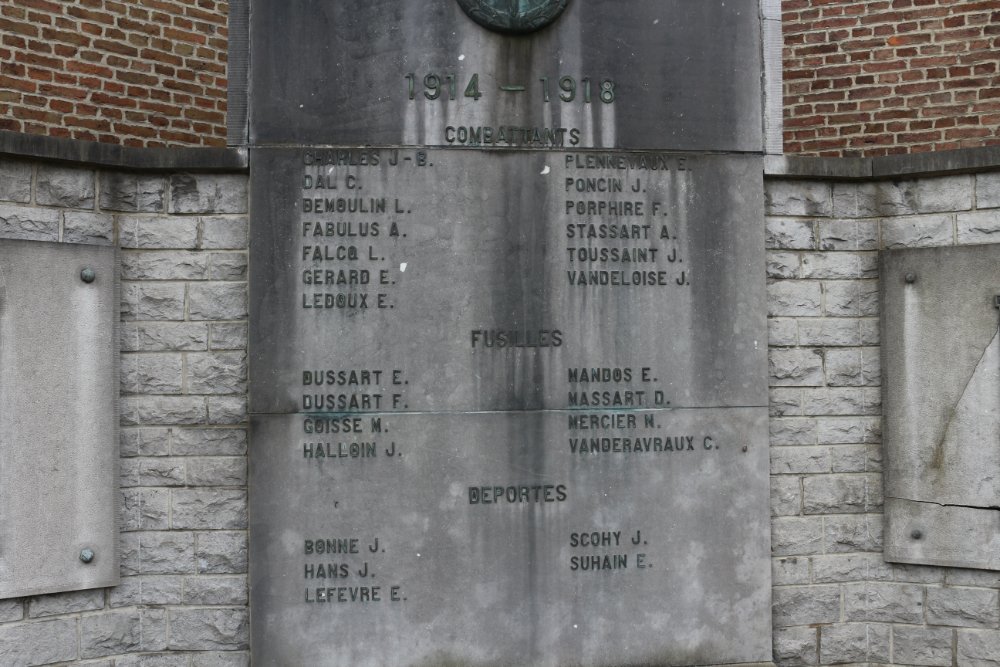War Memorial Jemeppe-sur-Sambre #4