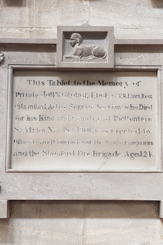 Memorial Private John George Edge #2