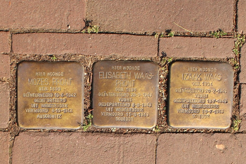 Stolpersteine Nieuwe Uilenburgerstraat 50 #1