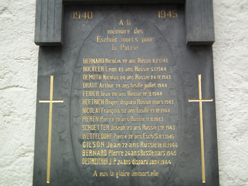 Remembrance Memorial Esch-sur-Sre #2
