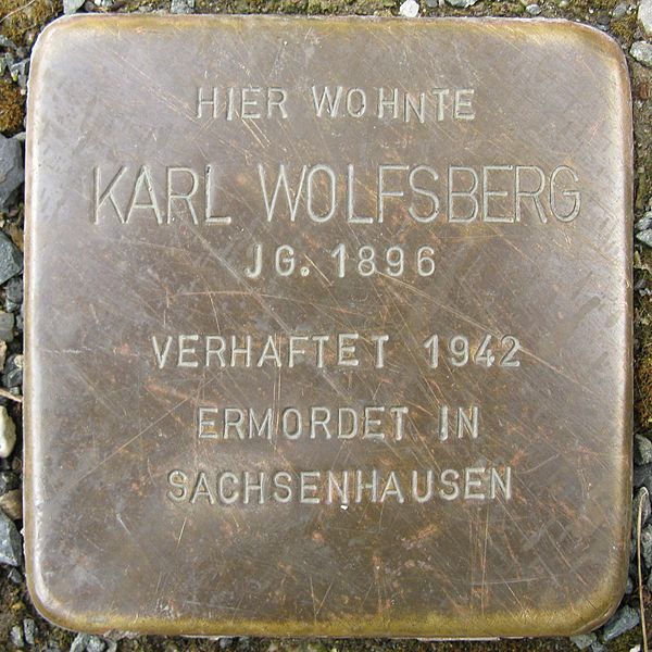 Stolpersteine Weststraße 49 #2