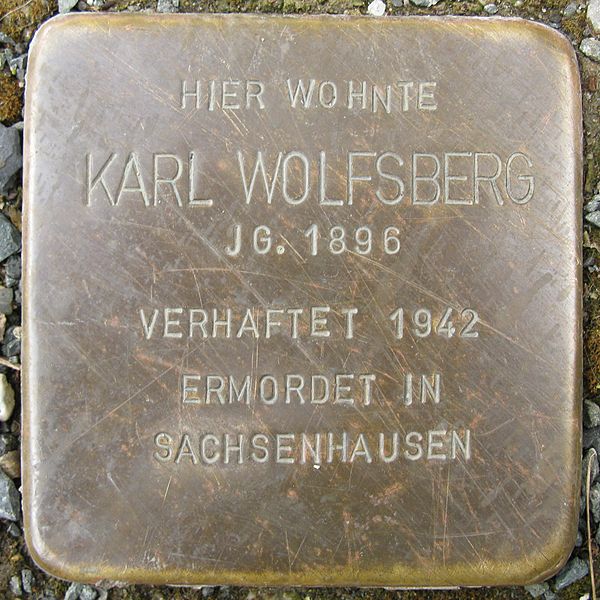 Stolpersteine Weststrae 49 #2