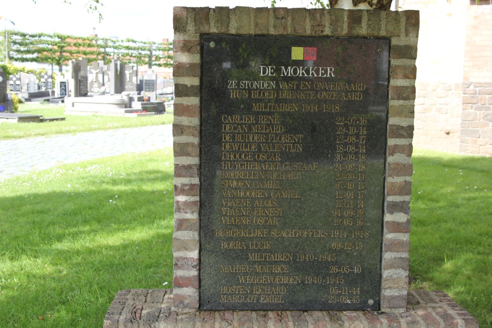War Memorial Koekelare De Mokker #3