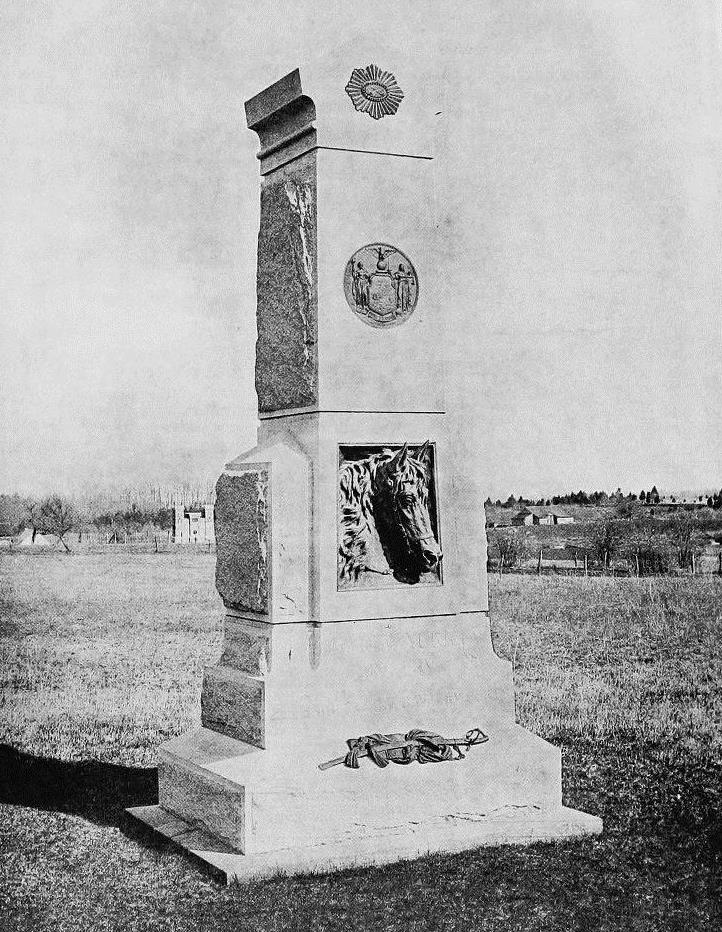 Monument 4th New York Cavalry Regiment #1