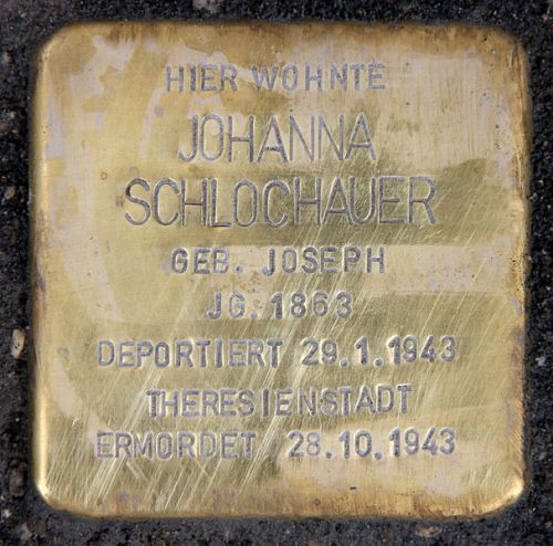 Stolpersteine Bundesplatz 17