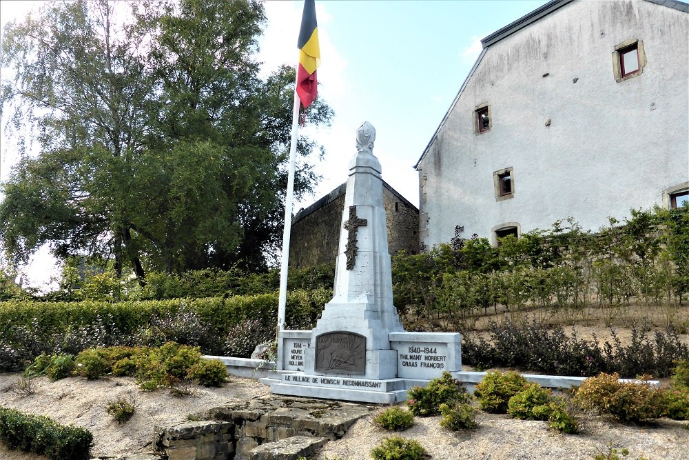 Oorlogsmonument Heinsch