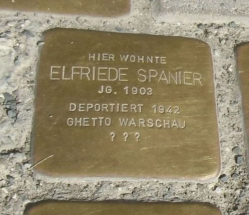 Stolpersteine Dr.-Wilhelm-Klz-Platz 8 #1