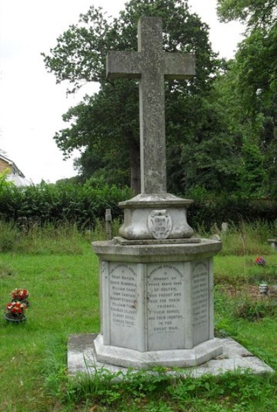 Oorlogsmonument Holton St Peter #1