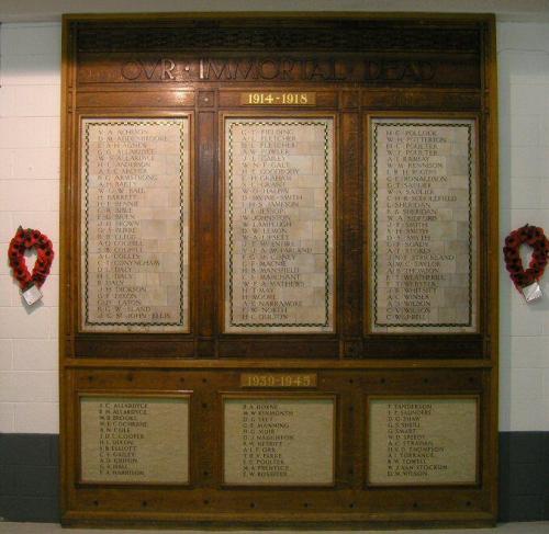 War Memorial St Andrews College