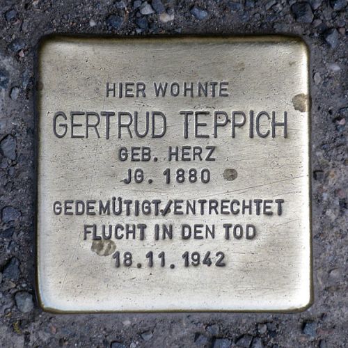 Stolperstein Luisenstrae 54-55