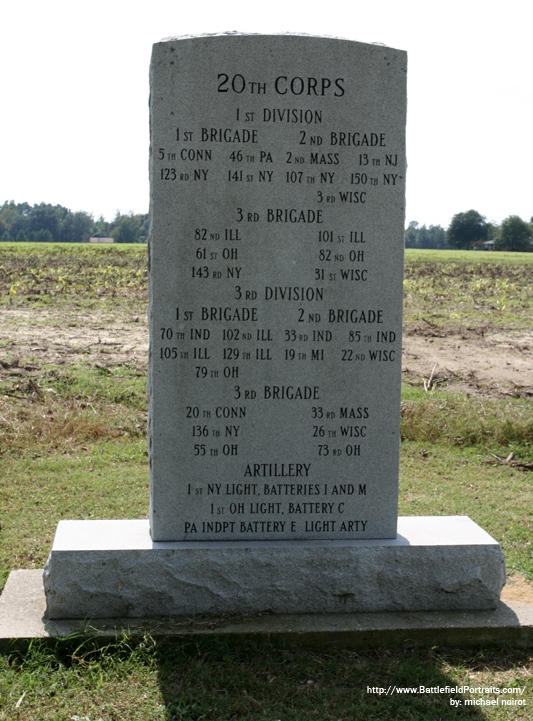 Federal Army of Georgia - 20th Corps Monument #1