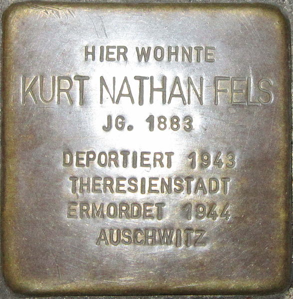 Stolperstein Ludwigstrae 28 #1