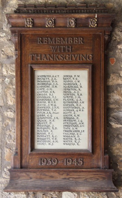 Oorlogsmonument St. Mary Church Prittlewell #2