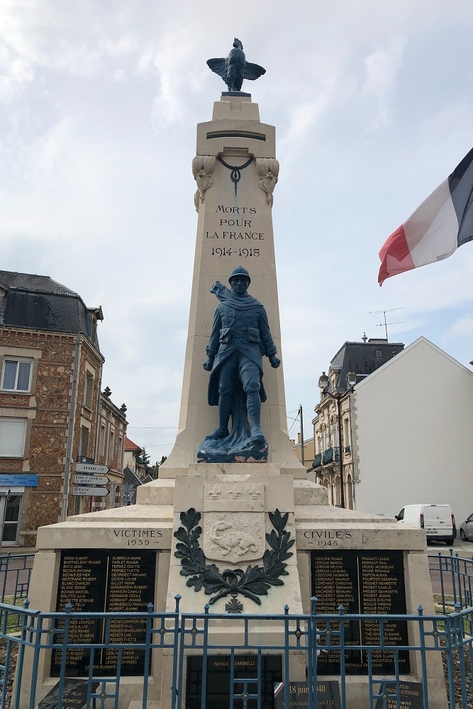 Oorlogsmonument Vitry-le-Franois #2