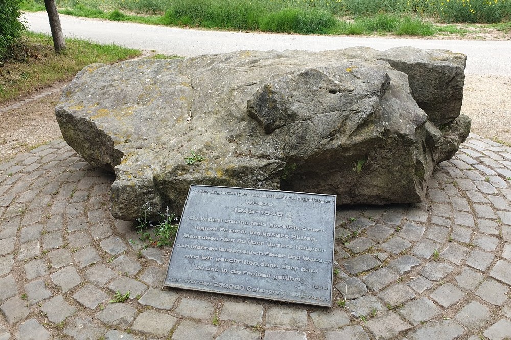 Memorialstone Weeze