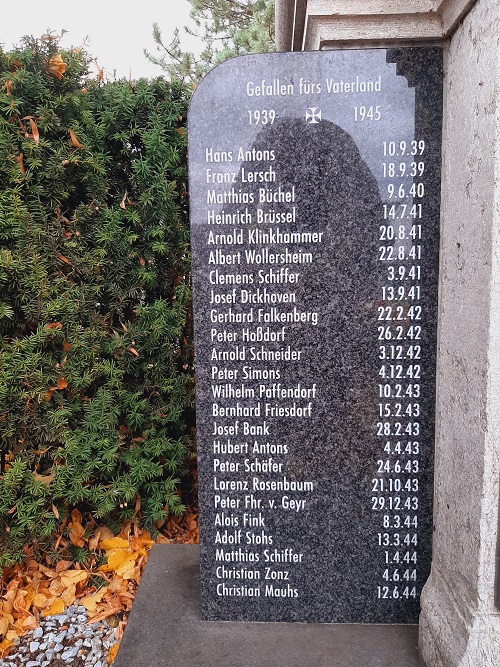 War Memorial Müddersheim #3
