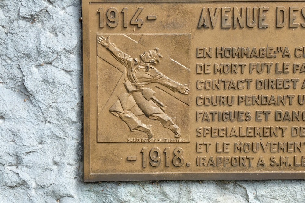 Memorial to the Fire Crossers Namur #3