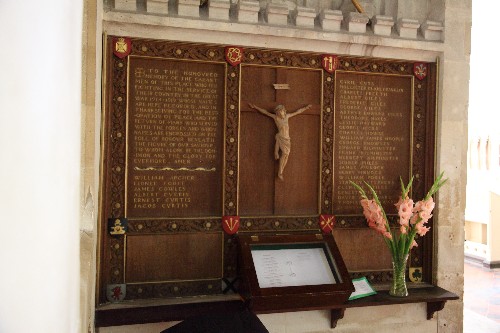 Memorial Cricklade Church