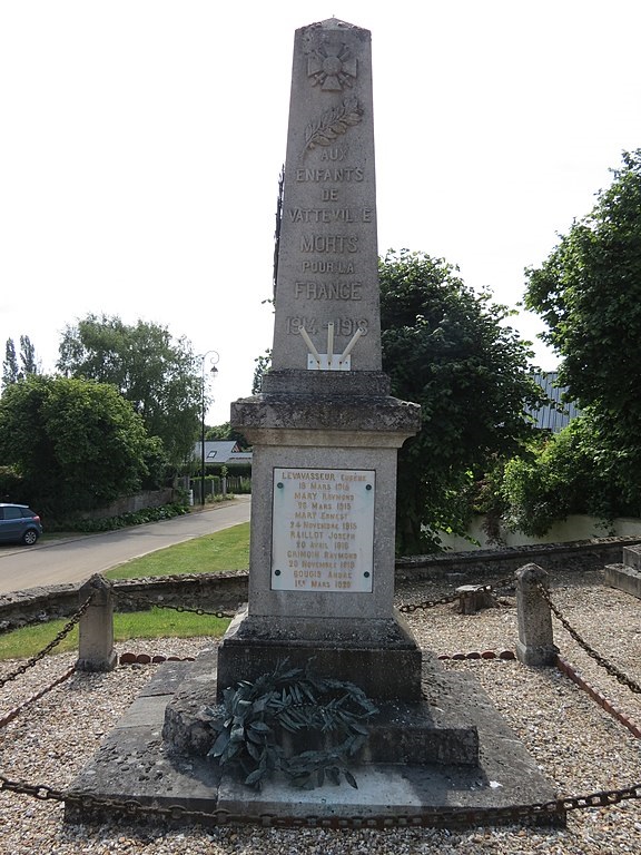 Monument Eerste Wereldoorlog Vatteville #1