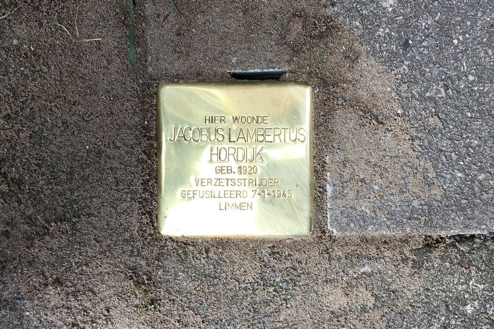 Stolperstein Egelantierstraat 122