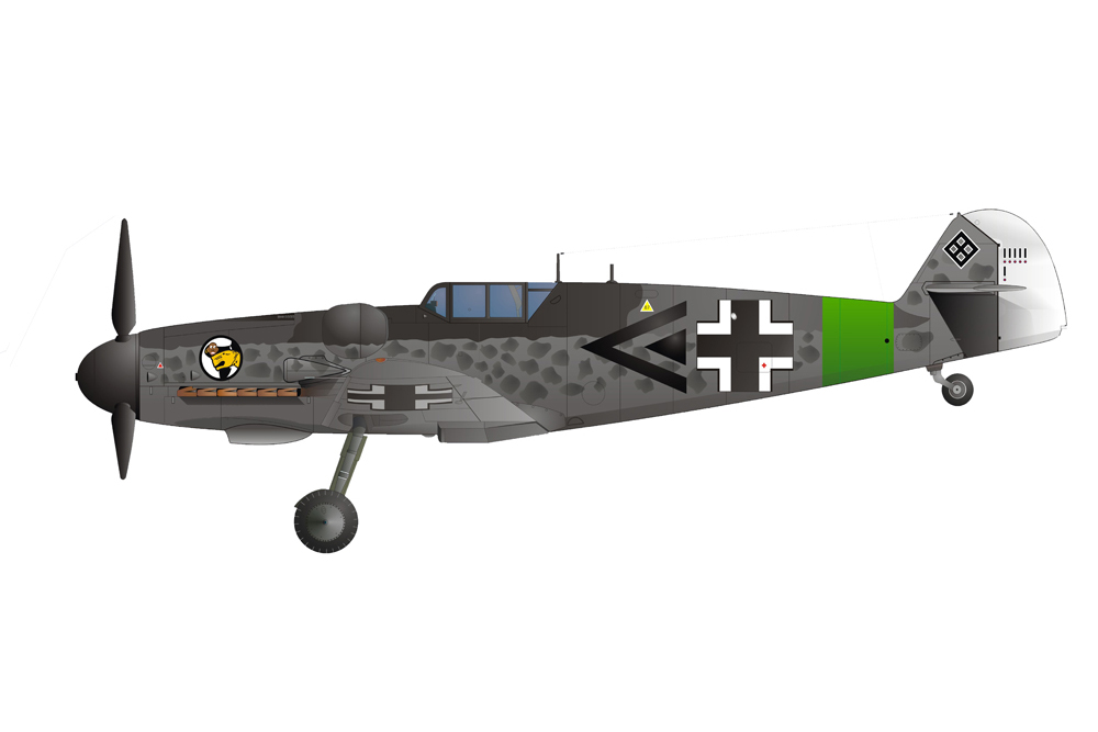 Crashlocatie Messerschmitt Bf 109G-6 27116 #2